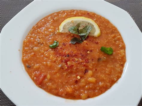 Mercimek Corbasi Chefkoch. 