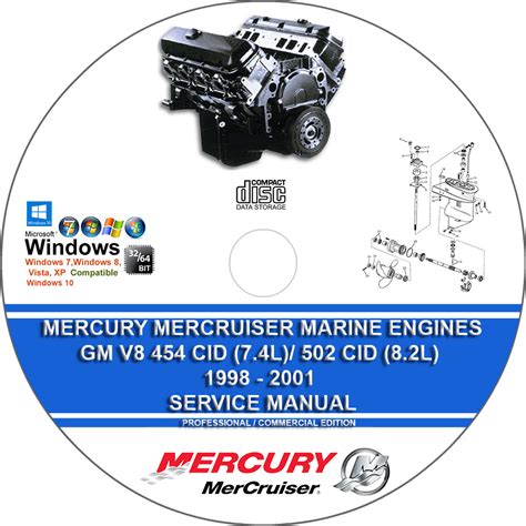 Mercruiser 16 mercury marine gm v 8 454 cid 7 4l 502 cid 8 2l engines service manual. - M'hijo el dotor - nuestros hijos.