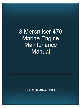 Mercruiser 470 marine engine maintenance manual. - Uncharted 3 drakes deception the complete official guide.