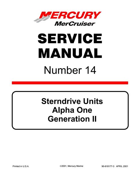 Mercruiser alpha one generation two service manual. - 04 honda aquatrax f 12x manual.
