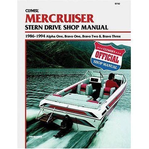 Mercruiser alpha one manual 86 thompson. - Briggs stratton sprint 375 lawn mower manual.
