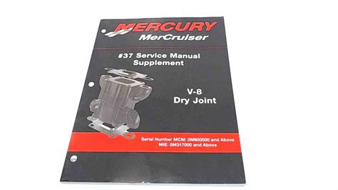 Mercruiser service manual 37 dry joint exhaust system. - Política de ontem e de hoje.