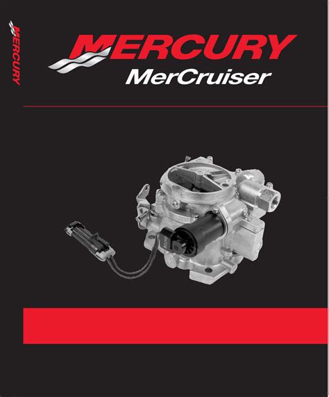 Mercruiser service manual 41 engines turn key start tks carburetors. - Dell inspiron 1525 pp29l service manual.