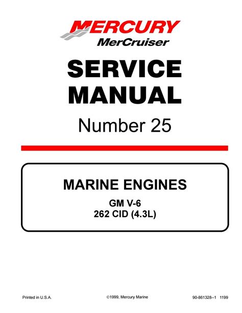 Mercruiser service manual v6 4 3 lx. - Basic operational amplifiers and linear integrated circuits.