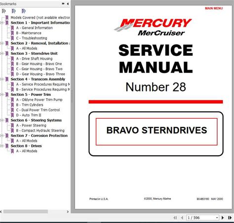 Mercruiser stern drive engine workshop repair manual download all 1991 2001 models covered. - Adobe photoshop cs4 user guide free download.