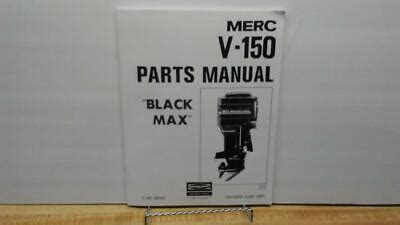 Mercury 150 black max repair manual. - Porsche general and parts manual guide.