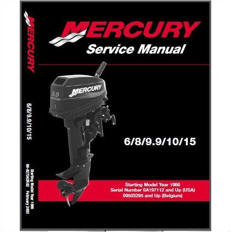 Mercury 2 stroke service repair manual 6 8 9 9 10 15. - Mercruiser mercruiser benzin motoren 5 0l 5 7l 6 2l mpi fabrik service reparatur reparaturanleitung sofort downloaden.