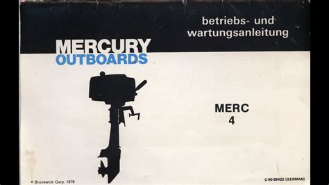 Mercury 4 hub 50 ps außenborder handbuch. - Droit des relations extérieures de la cee et le canada.