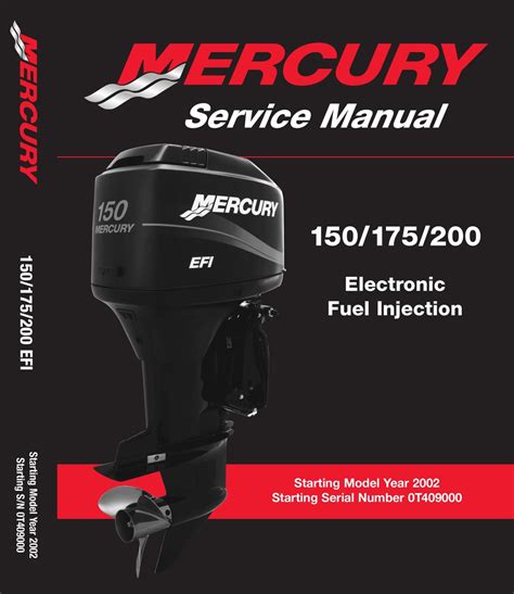 Mercury 40 50 60 fourstroke service manual efi oem. - Fendt 8300 8350 combinare manuale operatore.