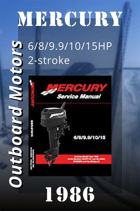 Mercury 6 8 9 9 15HP 2 Stroke service manual