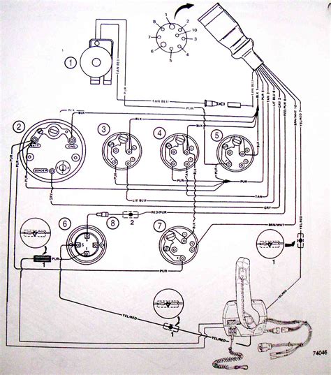 Mercury 8 pin wiring harness diagram. Mercury 8 pin harness wiring. Hi guys I recently bought a merc 8 pin harness. I rebuilt my checkmate from the core up and now I'm to the wiring portion. Boat was gutted when I got it and I'm not familiar with the wiring. There are 6 random wires near the ignition switch I'm assuming went to gauges. 