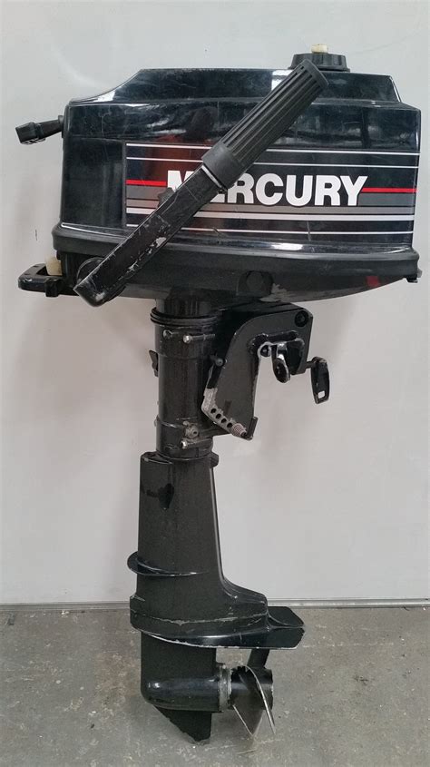 Mercury 9.9 HP fourstroke outboard motor - boat parts - by owner