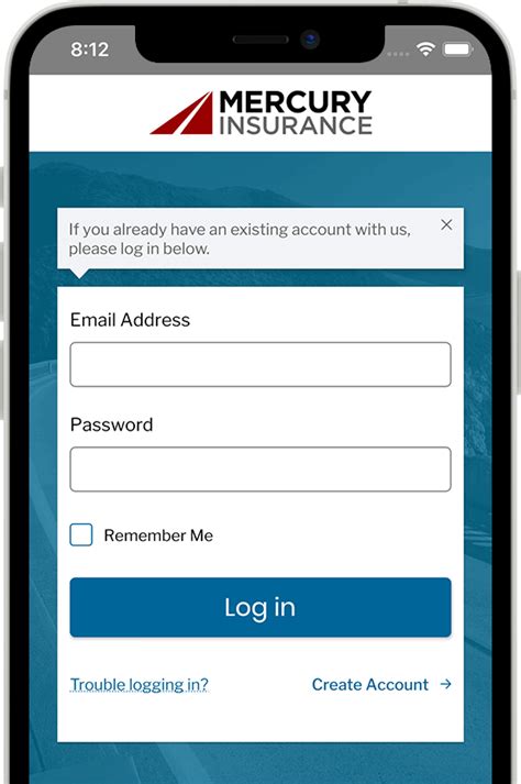 Mercury insurance login. Enter your email address and password to log in and access your account. 