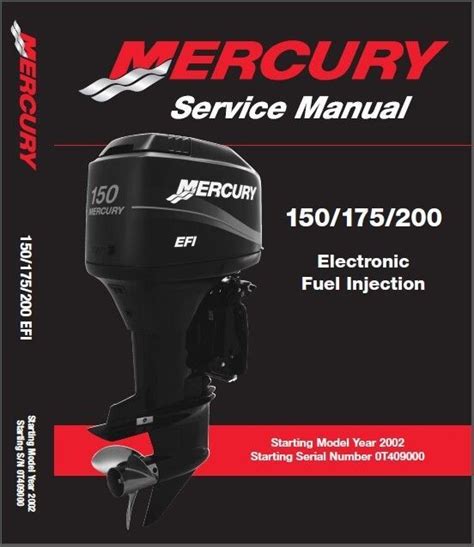 Mercury mariner 150 efi 175 efi 200 efi outboards service repair manual. - Dishwasher 32000440 cdf8322 1s service manual.