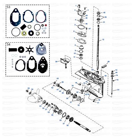 Mercury mariner 40 50 55 60 manuale di riparazione per servizi fuoribordo. - 2004 johnson outboard 25 hp parts manual new.