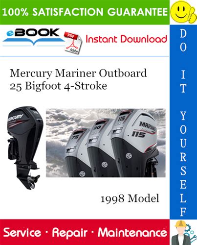 Mercury mariner außenborder 25 bigfoot 4 hub 1998 modell service reparaturanleitung. - Bmw tv video module owners manual.