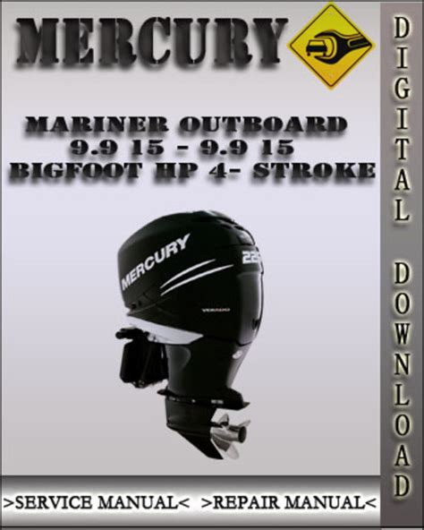 Mercury mariner außenborder 9 9 15 9 9 15 bigfoot hp 4 takt hersteller werkstatt reparaturhandbuch. - Hymac 370c operator owner maintenance manual.