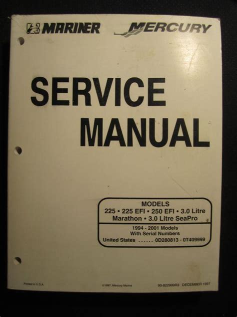 Mercury mariner model 225 250 marathon seapro manual. - Gratis honda rebel 250 manual de servicio.