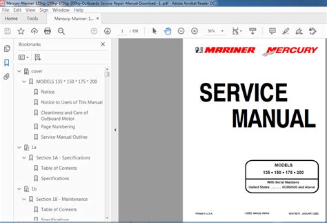 Mercury mariner outbaord 150hp 200hp 225hp super magnum workshop repair manual download all 1992 2000 models covered. - Très ancienne famille de bretagne, les penfentenyo.