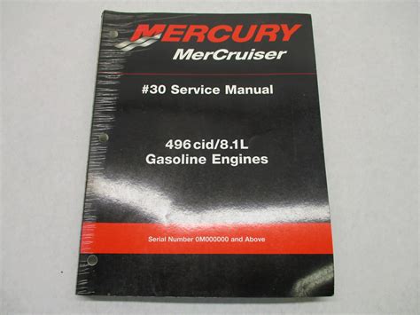 Mercury mercruiser 8 1l 496cid number 30 repair manual. - Historia del derecho español en américa y del derecho indiano.