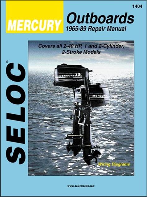 Mercury outboard service manual 1965 1989 2 40 hp. - Libro di testo di biochimica medica.