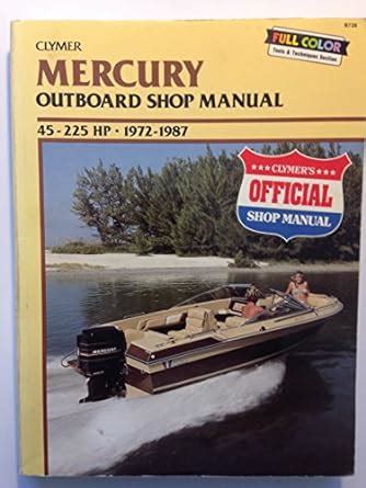Mercury outboard shop manual 45 225 hp 1972 1987. - Princípios científicos da formação de películas.