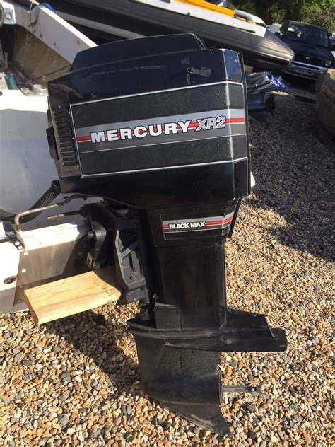 Mercury xr2 black max. 1987 Mercury Black Max XR2 150. Hello all, a little background on the motor issue, last year I noticed it would idle "okayish" but once I gave it throttle it would act like it was only running on one side. I had no top end power and could not get on plane. I took it home and started researching the problems. 