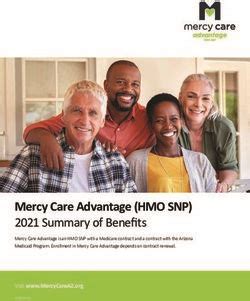 Mercy Care Advantage (HMO SNP) 2024 Summary of Beneits