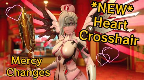 Mercy crosshair heart.  #overwatchcrosshair #overwatchreticle #anamain #mercymain...