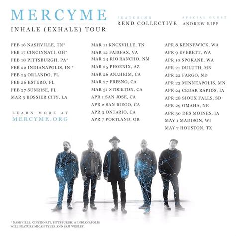 MercyMe Springfield Tickets - Section SEC DD Row 5 - 4/22/2024