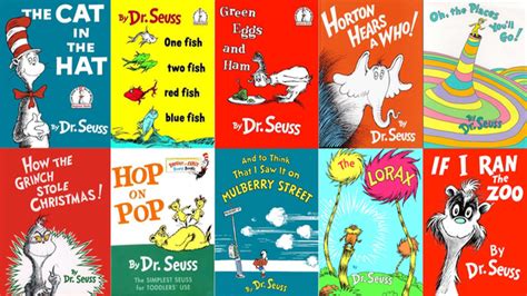 Mere words and images in Dr. Seuss books can