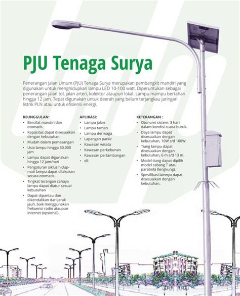 Merencanakan PJU Tenaga Surya (Penerangan Jalan Umum)