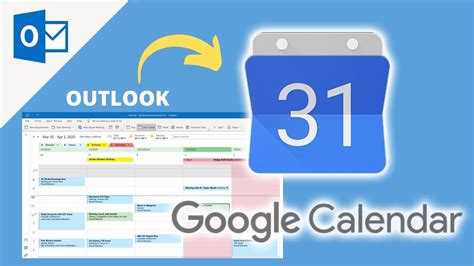 Merge Outlook Calendar With Google Calendar