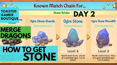 These are the Merge Chains for Magic Currency, Stone Bricks, Dragon Gems, Magic Coin Storage, Stone Storage and Dragon Homes. These Chains are mainly used in Camp and Events . Dragon Gems are a premium currency allowing you to buy many different things, such as items from the Buy Menu , or continuing in the Treasure Tower after a Zomblin …. 