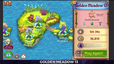 Golden Meadow 19 is a relatively straightforward Level and is full of Super Dead Land. It contains two tricky points where you can lose and have to restart the Level. Merge the Grimm Sapling an then everything else of the Grimm Trees Merge Chain until the Foreboding Grimm Tree gives you the first Star. Use the Foreboding Grimm Tree as a Mystic Cloud Key twice. Tip: Don't merge the Life Orbs ... . 