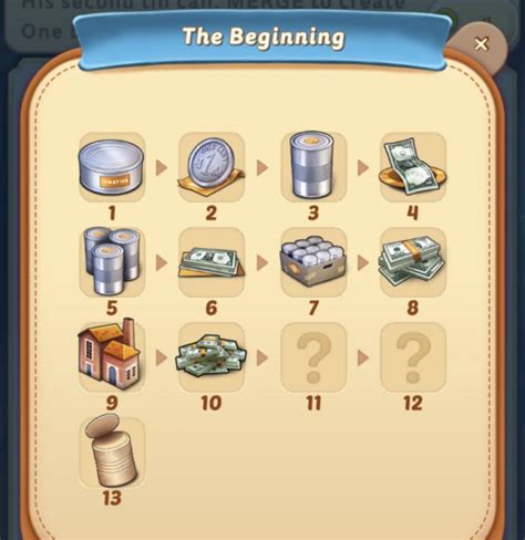 Tips and Guides is a page which contains general tips for Merge Mansion. View this page for items and events with specific tips. We recommend always merging the daily free Piggy Bank (L1) to Piggy Bank (L4) every 8 days. You'll get more Coins and Gems than opening the Piggy Bank (L1) daily....