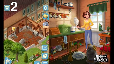 Merge mansion maintenance room valuables. Meet fascinating characters, find new clues and complete tasks to unlock more of the story. Relax into this cozy merge game and story packed with more twists and turns than Grandma's knitting. MATCH & MERGE. Merge matching items to create new ones and complete the tasks. Enjoy the satisfaction of restoring the mansion and let the story unfold. 