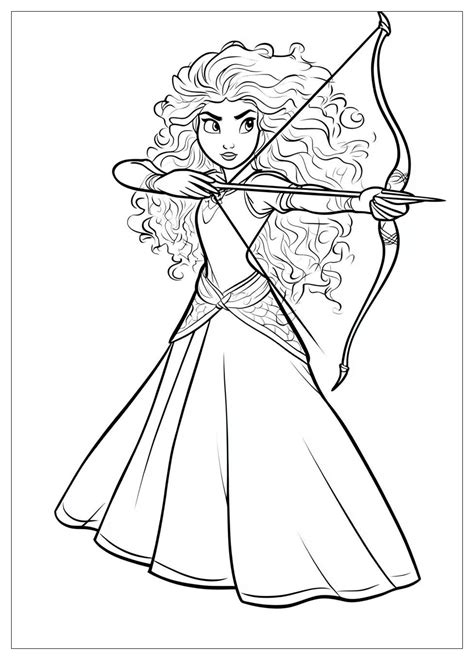 Merida Coloring