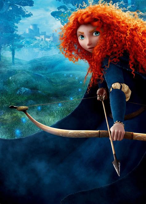 Merida movie brave. Princess Merida is the main protagonist of Pixar's 13th full-length animated feature film Brave. She is also the first female protagonist in a Pixar feature film. She is also the 11th Disney Princess in the official lineup and the first official Disney Princess that is from a Pixar film. She is voiced by Kelly MacDonald and Ruth Connell in video games. Merida is a … 