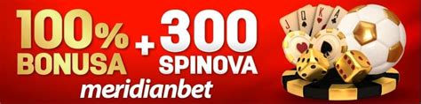 Meridian Bet Promo Kod – Uzmi 100% bonus i 300 free spinova