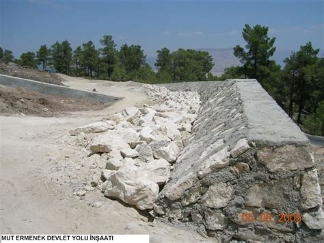 Merin İnşaat Mut- Ermenek Yolu. 