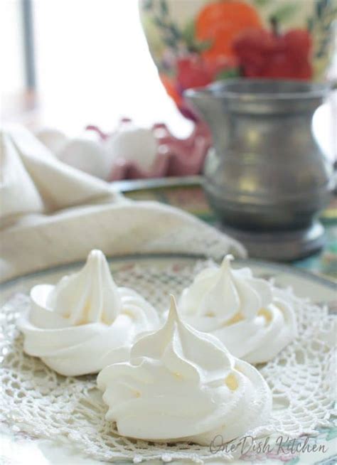 Meringue Cookies Recipe Small Batch One Dish Kitchen