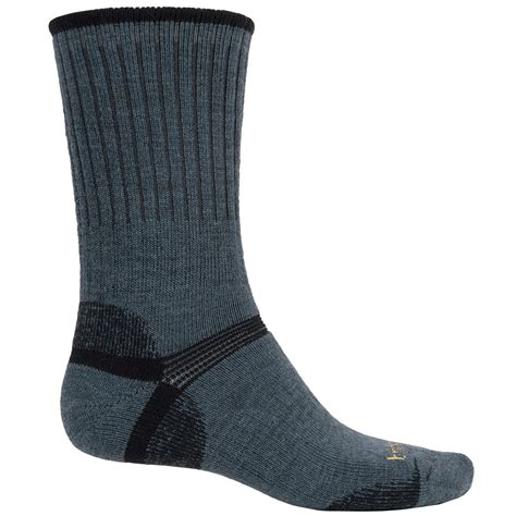 Merino wool socks mens. Medium - Men's Shoe Size 6-9 / Women's 7-10 56% Fine Merino Wool, 25% Nylon, 18% Acrylic, 1% LYCRA Spandex; Incredible moisture management, won't itch. Ultra-fine Merino wool wicks moisture and prevents blisters. Cushioned footbed retains and regains it's impact resistance. Arch Support band improves fit, feel, and circulation. 