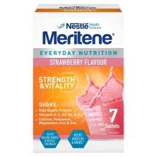 Meritene STH & Vitality S/BERRY SHAKE 7x30g - Tesco Groceries