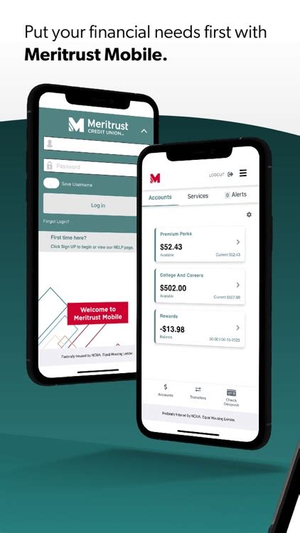 Meritrust mobile. ‎Meritrust is dedicated to improving your life through our mobile banking experience. Stay connected to your money anytime, anywhere with Meritrust Mobile. Experience the convenience and security that comes with an app that puts your financial needs first. We’re making it easier for you to make payme… 