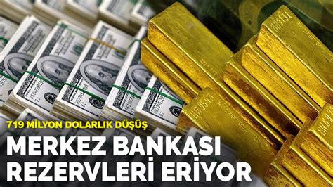 Merkez Bankası rezervleri eriyor