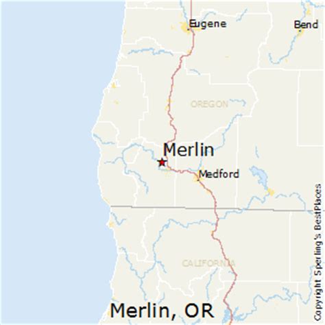 Merlin, OR Map & Directions - MapQuest