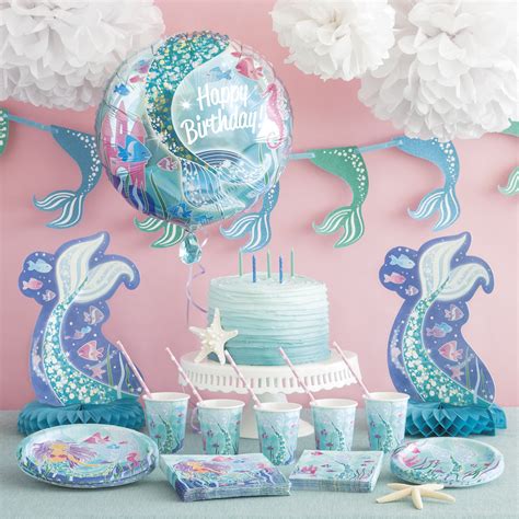 Mermaid Party Supplies in Party & Occasions - Walmart.com