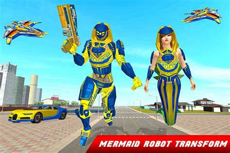 Mermaid Transform Robot Car APK Download for Android 