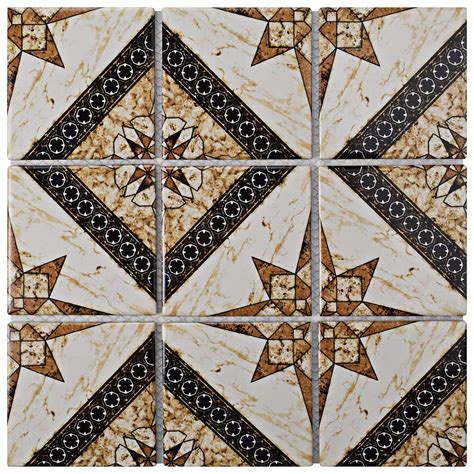 Rambla 15" x 23" Porcelain Stone Look Wall & Floor Tile. by Merola Tile. $9.49 /sq. ft. $11.08. $9.01 when you buy 70+. ( 207) Our Rambla Arena Porcelain Floor and Wall Tile gives the impression of a multilayer stone pattern with a slightly textured matte surface. Featuring a mix of stone-like shapes in tones of beige, brown, grey, and ...